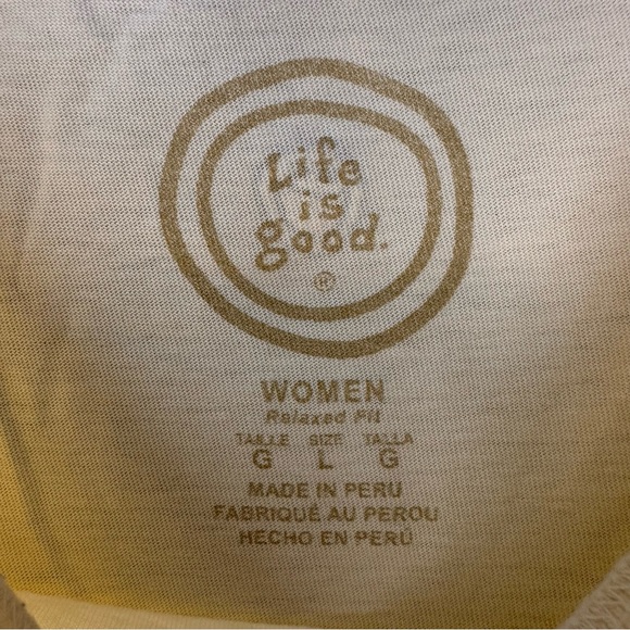 Lot of 4 Life Is Good Relaxed Fit T-Shirts All Size Large - Picture 3 of 13